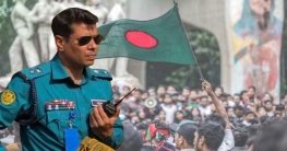 ছাত্রদের পক্ষে ঢাল হয়ে দাঁড়ানো সেই পুলিশ কর্মকর্তা প্রশংসায় ভাসছ
